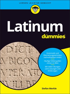 cover image of Latinum f&uuml;r Dummies